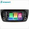 6.1 inch 2 din car dvd player android 8.0 car audio for FIAT DOBLO