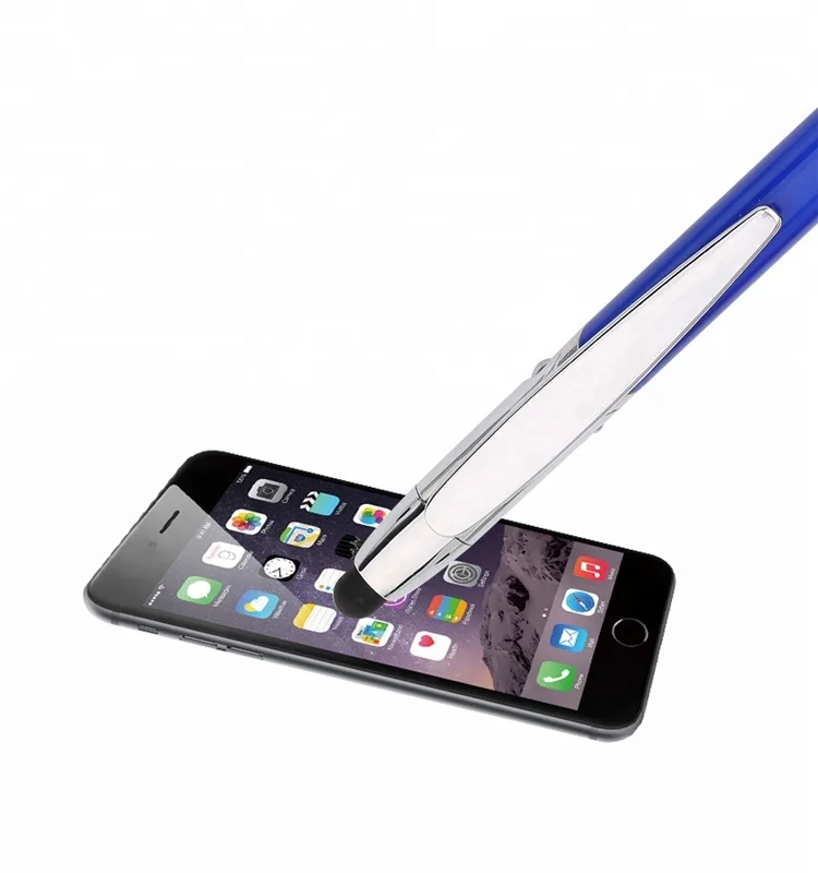 
Multifunction metal material stylus pen Boligrafo con toque for promotional with customized logo 