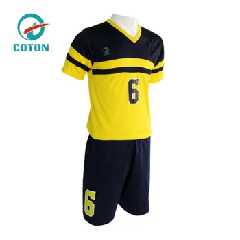 Best Quality Printing Cheap Green And Blue Long Sleeve Soccer Uniform 