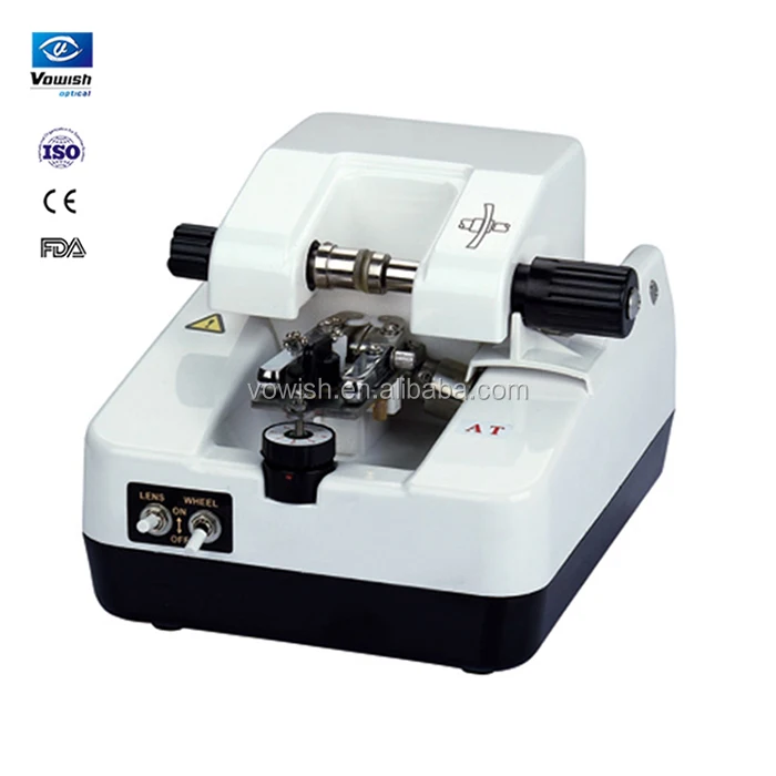 auto lens groover machine