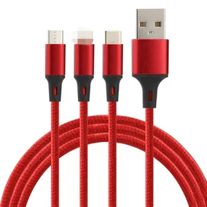 High quality 3in1 USB Charging Data Cable
