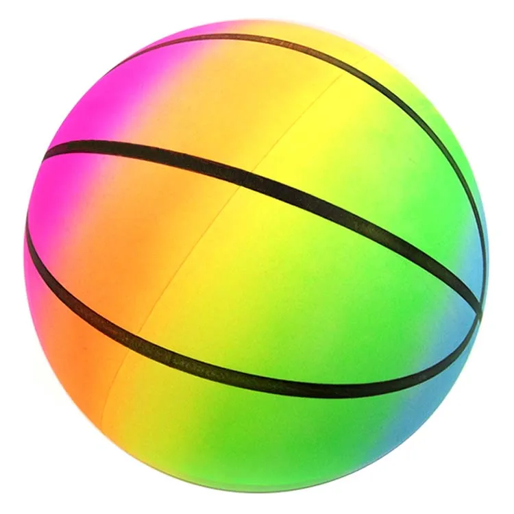 Simple Design All Kinds Of Custom Print Colorful Rainbow Basketball ...
