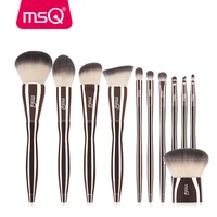 

MSQ 11pcs professional Kabuki Makeup Brushes with diamond makeup brush Customized