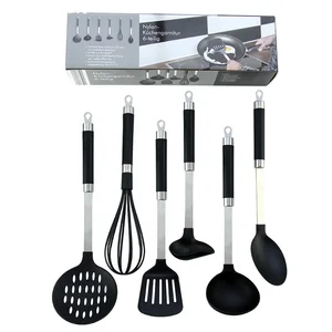 Image of 2019 Amazon hot sales 6 pieces food grade nylon kitchen utensils set