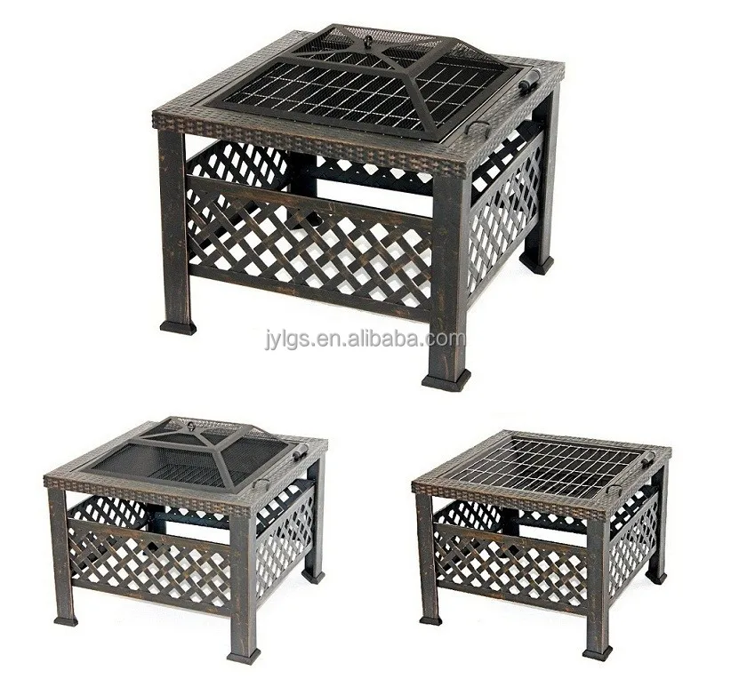 Square Outdoor Garden Fire Pit Bbq Jyl 3022 Buy Commercial