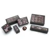 The most luxury frosted black window candy box