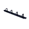 New 4 rings metal network cable management solutions,network rack cabling