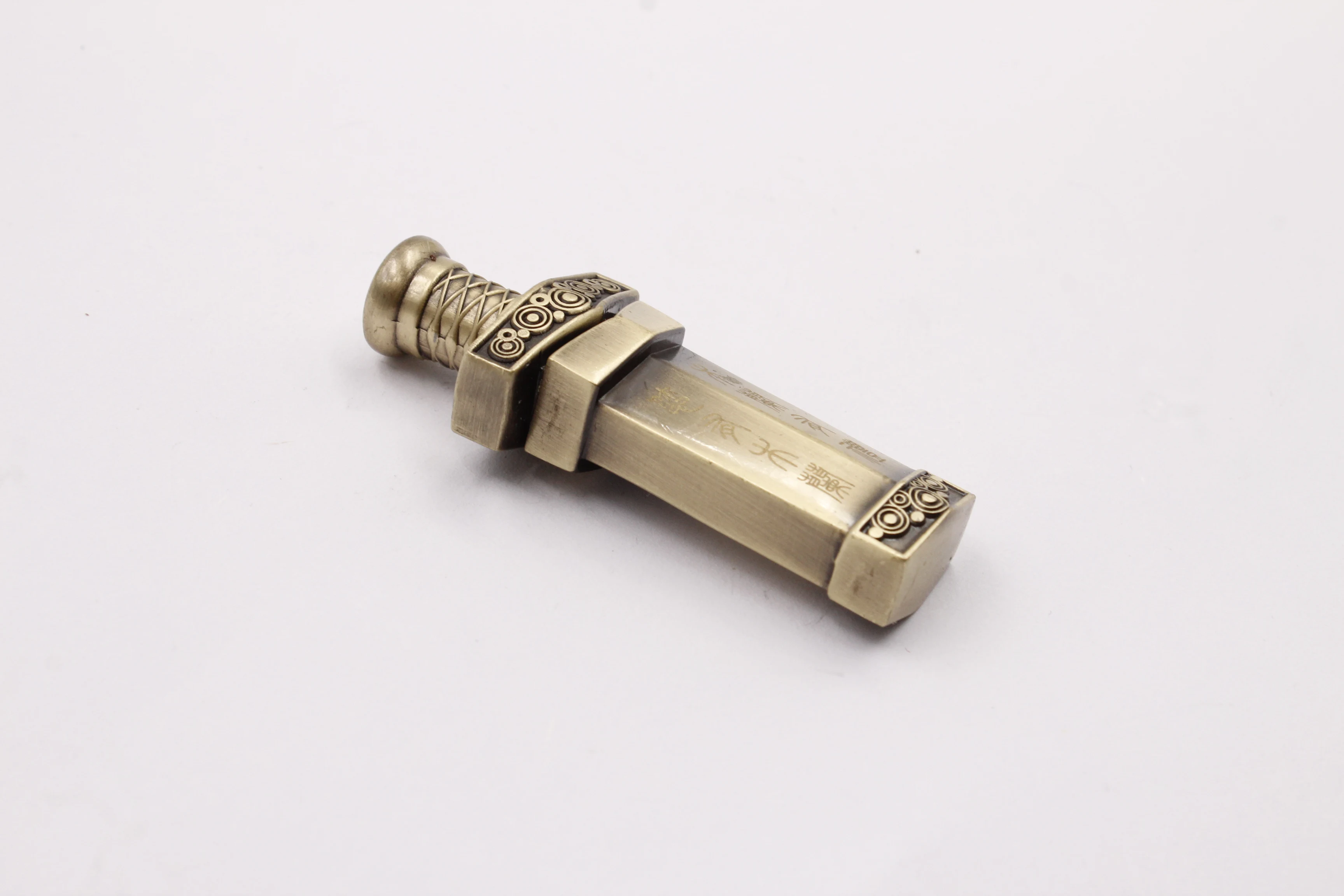 Custom Bronze Sword Shape usb Slash Drive Metal Shell - ANKUX.COM