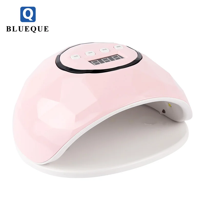 

Rechargeable nail led lamps 72w gel uv nail dryer, Pink