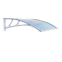 

High quality easy to install canopy polycarbonate aluminum alloy awning transparent awning