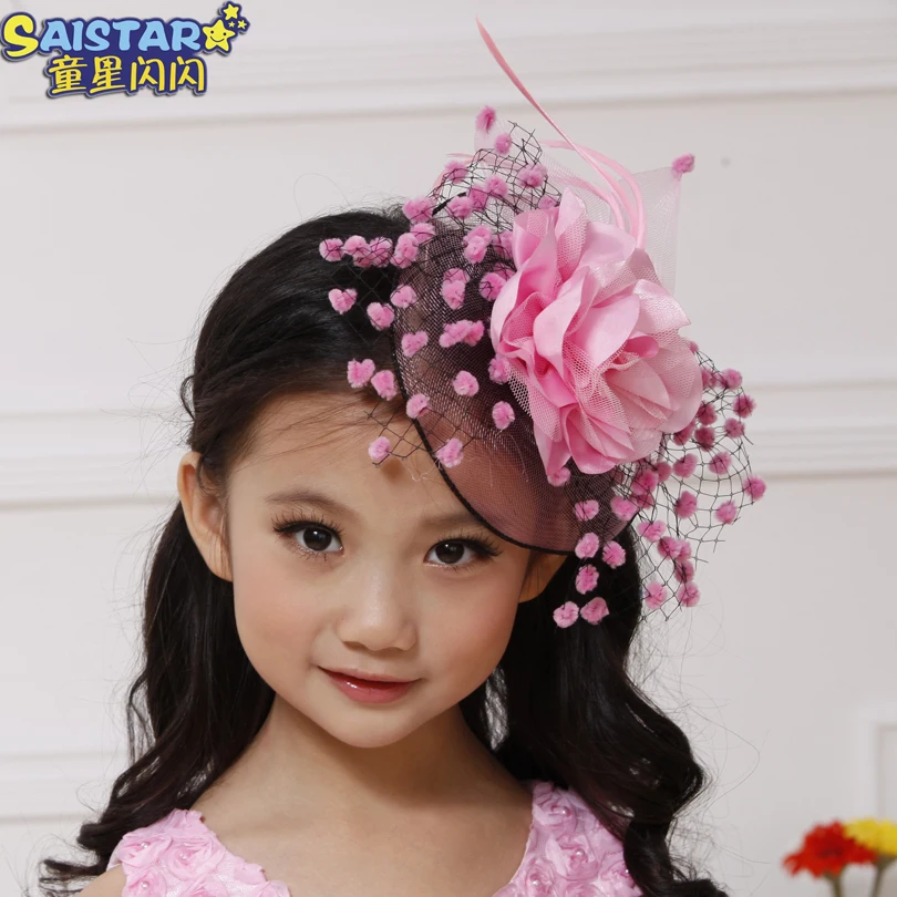 Childrens Wedding Hair Accessories Vizitmir Childrens Wedding Hair Accessories Promotion Free Shipping Child Accessory Exquisite Fishing Net Flower Y25