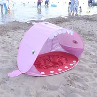 

Portable UV Protection Pop Up Baby Beach Tent with Pool for Kids