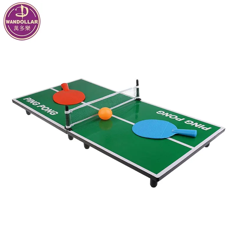 Mini Portable Tabletop Table Tennis Ping Pong Board Game Set For Kids