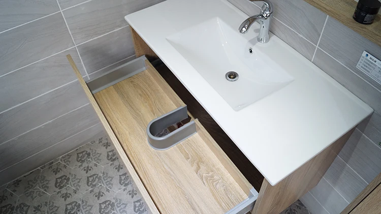 32 "doble Lavabo Cuarto De Baño Vanidad De Baño Armario Con Espejo Y