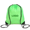 Original factory cheap polyester custom promotional polyester drawstring bag