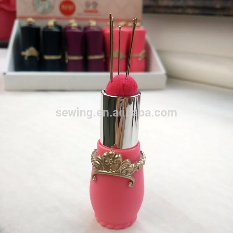 Как сделать игольницу из старой помады своими руками?