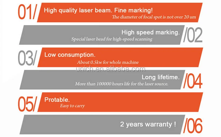 High quality portable marking machine for steel