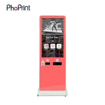 booth portable vending printing machine kiosk event photobooth sticker 8m vinly resolution mini larger