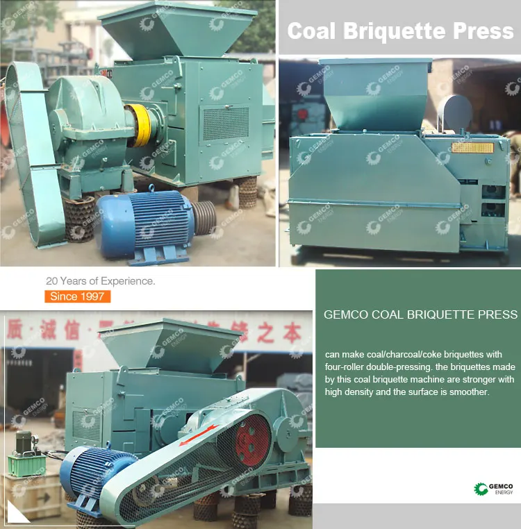 Wholesale price charcoal coal powder briquette shaping press briquetting machine equipment