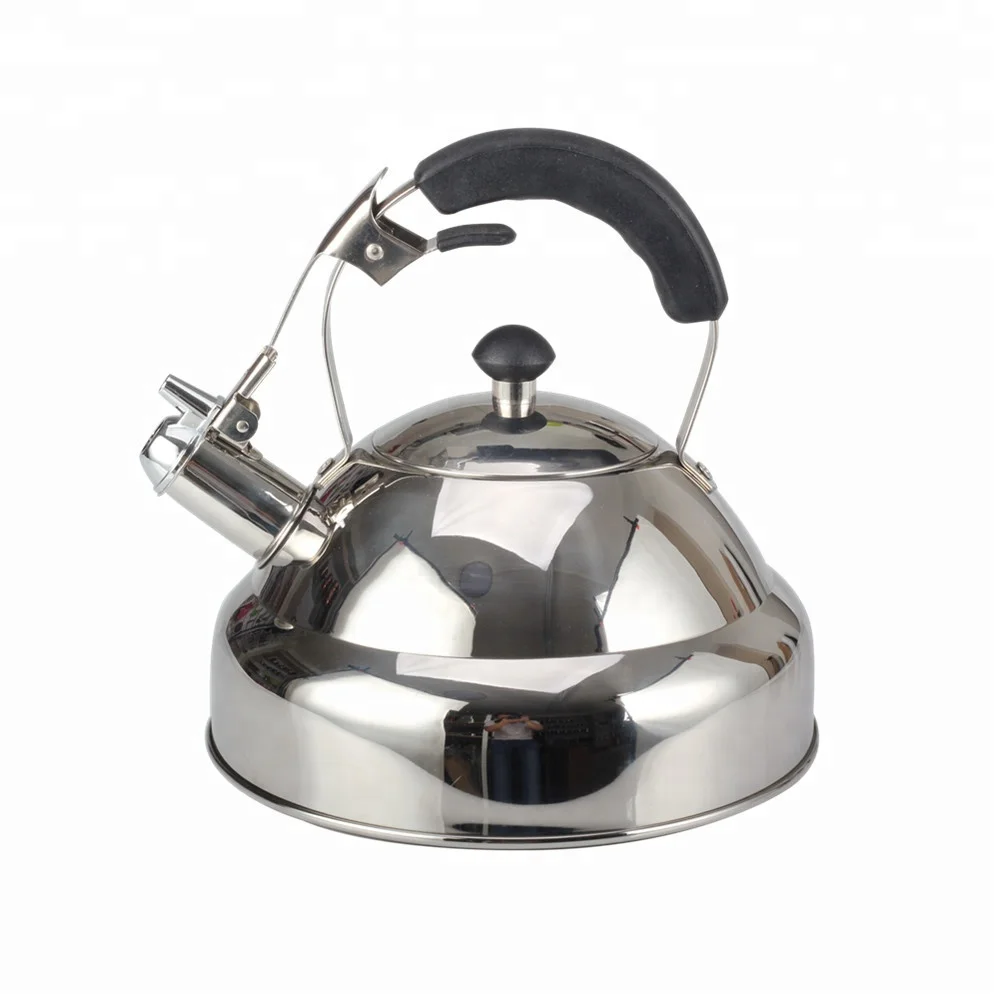 

Whistling Tea Kettle with RAPID BOIL Technology - Stove Top Kettles Teapot with special Handle, Stainless Steel Mirror F, Customized