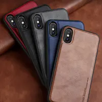

X-Level 2019 new arrivals PU leather cell phone case for iPhone X XR back cover for iphone Xs Max case
