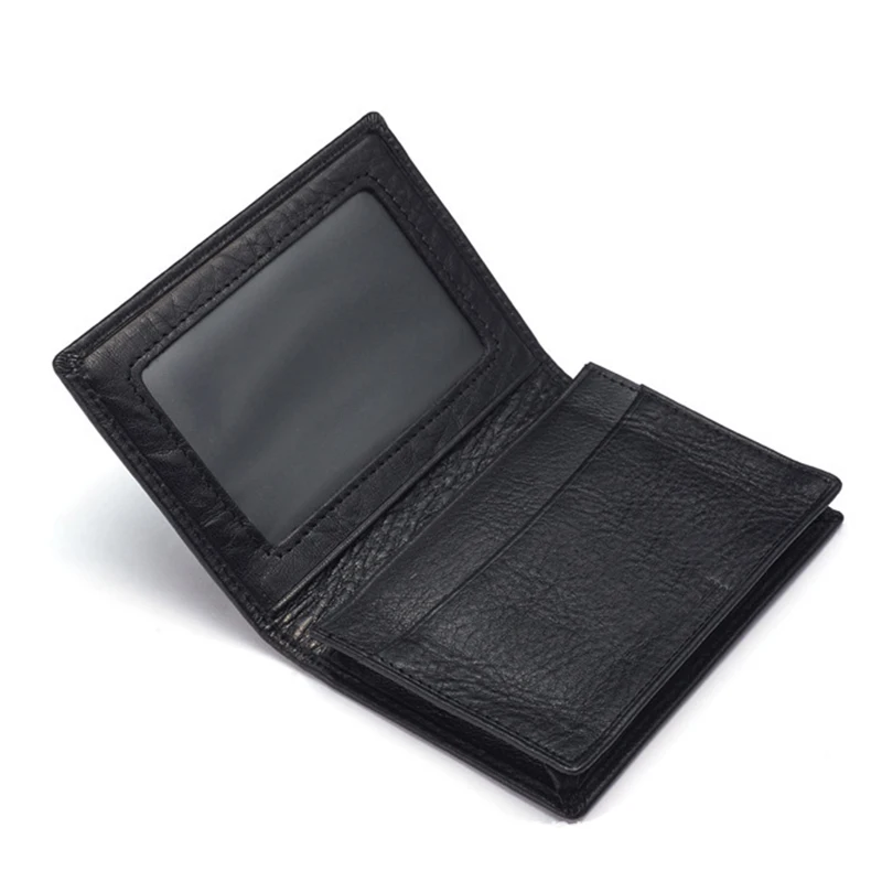 Rfid Genuine Leather Mens Business Card Case Holder Wallet Buy