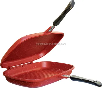 two handle frying pan