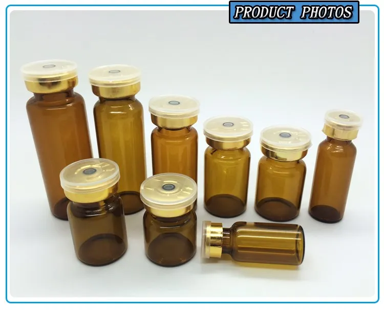 Pharmaceutical Injection Amber Glass Vial 10ml Glass Medical Vials