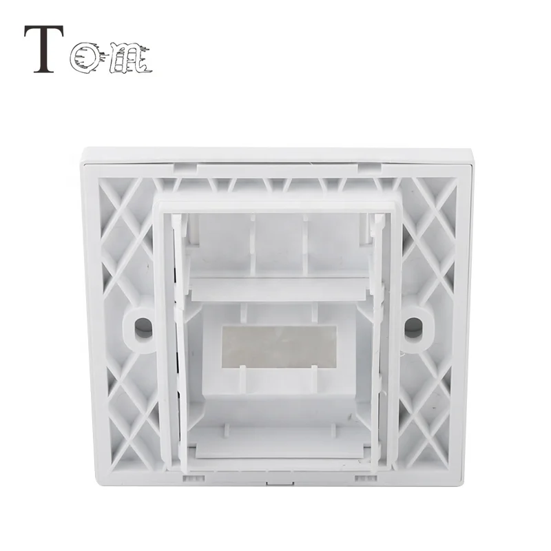 MB-15-02 Network RJ45 single/double ports Faceplate(6).jpg
