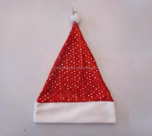 promotional polyeaster new year christmas hats