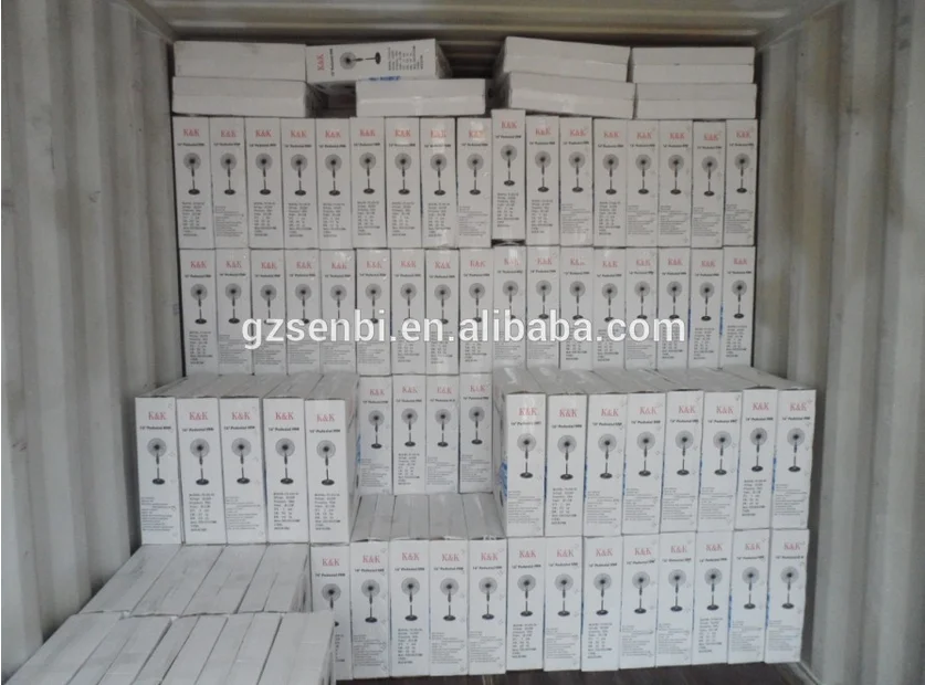 16 Inch Home Appliance Manufacturers Turkey Market Stand Fan Factory