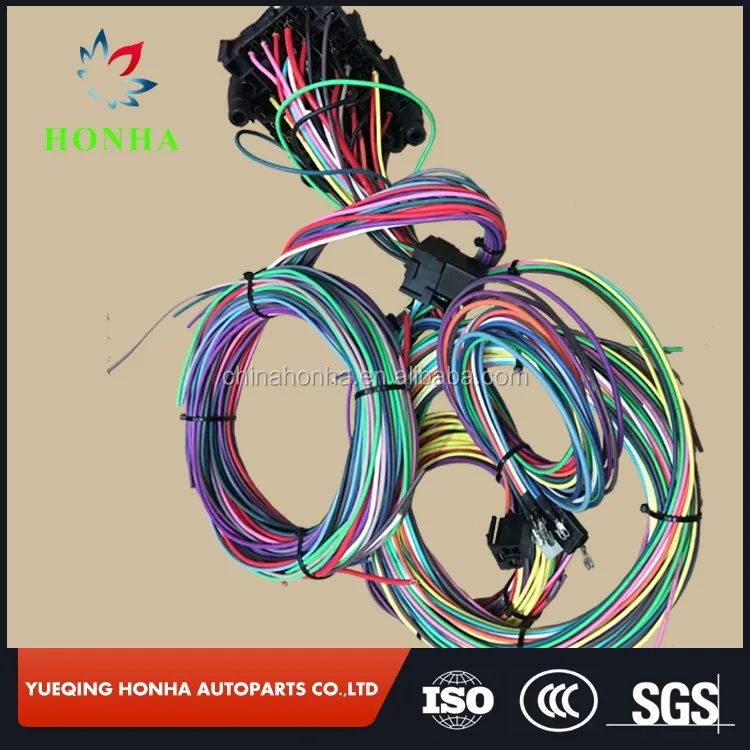 21 Circuit Ez Wiring Harness Chevy Mopar Hotrods Universal Xlong Wires