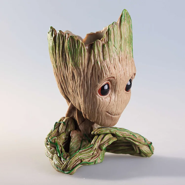Al Por Mayor De Guardianes De La Galaxia De Groot Bebe Groot Flor Olla De Pvc Figura De Accion Alta Calidad Groot Pote De Flor Para Regalos Buy Juguete De Groot