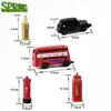 Promotion gift UK souvenir Metal keychain ,england retro postbox bus booth travel Enamel key chain