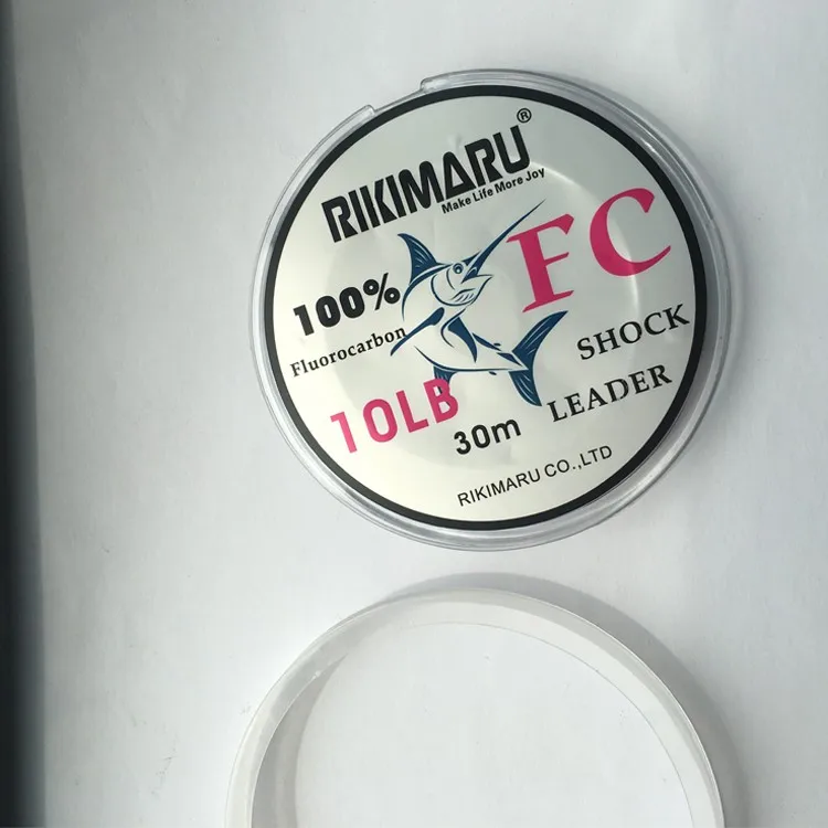 30m Fluorocarbon Fishing Line Shoock Leader Fishing Line 50lb