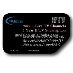 Hot sale 2019 HD IPTV USA Canada 4700+Channels IPTV Yearly subscription