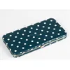 Metal Frame PU cover hinge check book wallet
