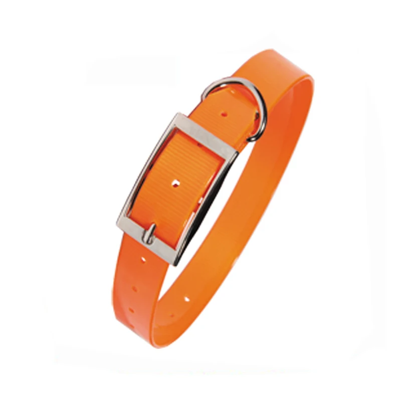 

High quality cheapest TPU Coated nylon waterproof dog training collar, All color is available
