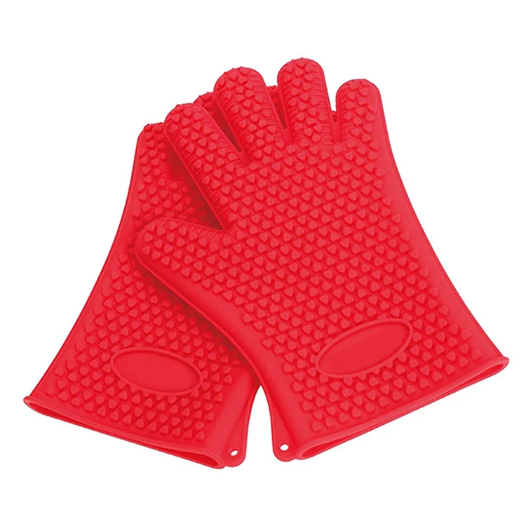 

Cooking Baking Grilling Frying BBQ Silicone bbq gloves for Kitchen