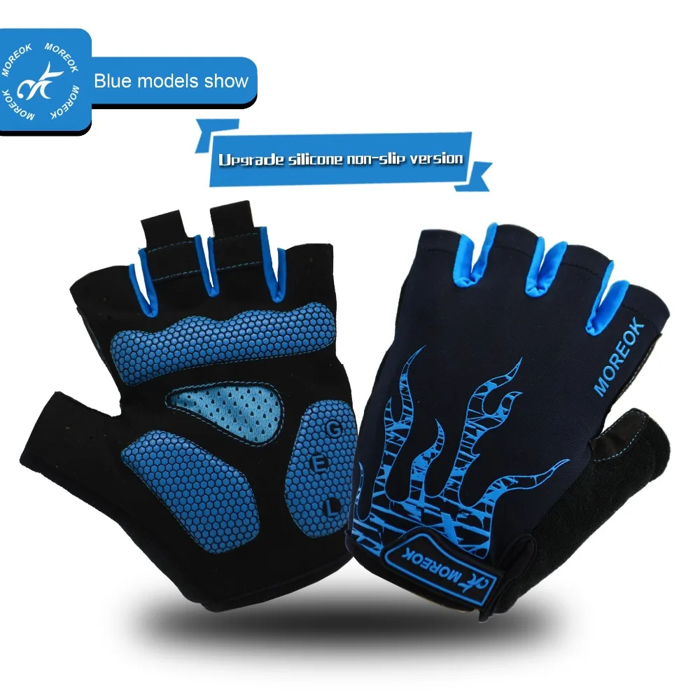 MOREOK Cycling Anti Slip Gloves Outdoor Sports breathable Gloves Bicycle
