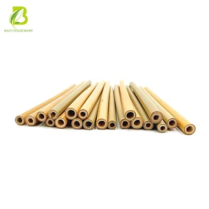 Image of Amazon top seller 2018 Natural Bamboo Drinking Straws