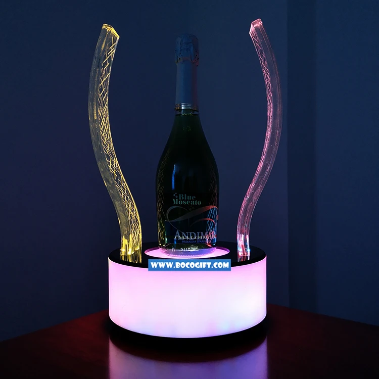 Night Culb Supplier Champagne Bottle Display Glorifier - Buy Champagne ...