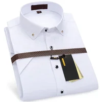 

Custom non ironing white office long sleeve blank formal shirts for men