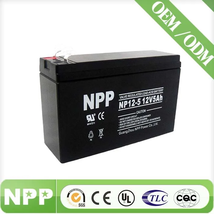 Npp 12v 5 Amp 5ah Ups Battery Replaces 4 5ah Bb Battery Sh4 5 12 Sh 4 5 12 Buy 12v 5ah Agm Battery 12v 5ah Deep Cycle Ups Battery 12v 5ah Product On Alibaba Com