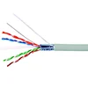 China wholesale cat6 cable good quality, cat6 shielded twisted pair lan cable, 305m roll cat6