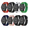 22mm Breathable Running Universal Replacement watch strap with Quick Release Pin for Samsung Galaxy Watch active silicone band