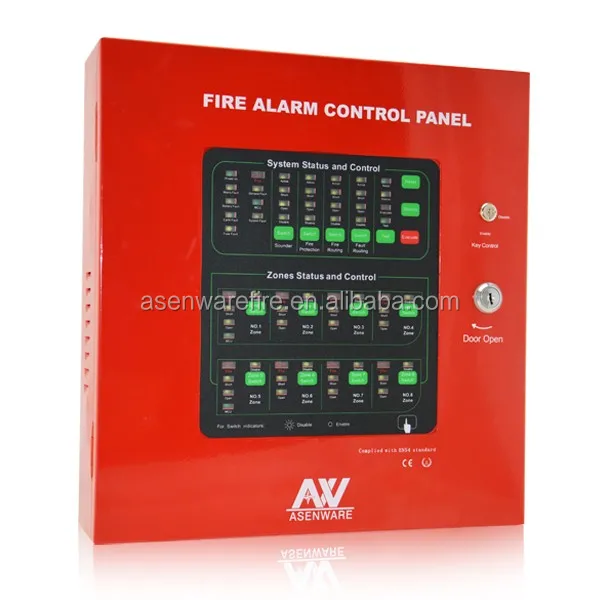 Asenware conventional fire alarm smoke detector CE
