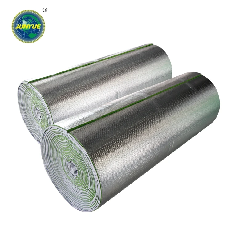 Foil Backed Self Adhesive Closed Cell Foam Insulation Xpe Roll Heat