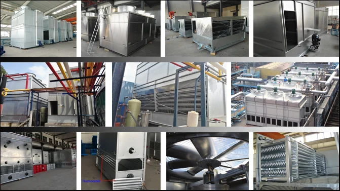 China Counter flow evaporative condenser cooling tower