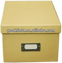 Colored Printed Dvd Decorative Storage Box Wholesale Packet